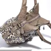 Vintage Women Handbags Fashion Leopard Shoulder Bag Top-handle Handbag Satchel Dumpling Shoulder Bag Tote Hobos Large Purse