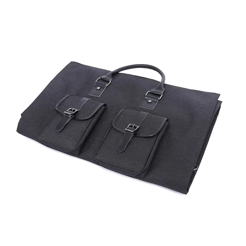 Multifunctional Men Duffle Bag Large Luggage Bags Foldable Waterproof Travel Suit Storage Bag with Shoes Pouch bag organizer