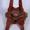 Women PU Shoulder Bag Casual Rivets Bag Hobo Messenger Handbag Satchel Large Tote Bag