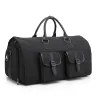 Multifunctional Men Duffle Bag Large Luggage Bags Foldable Waterproof Travel Suit Storage Bag with Shoes Pouch bag organizer