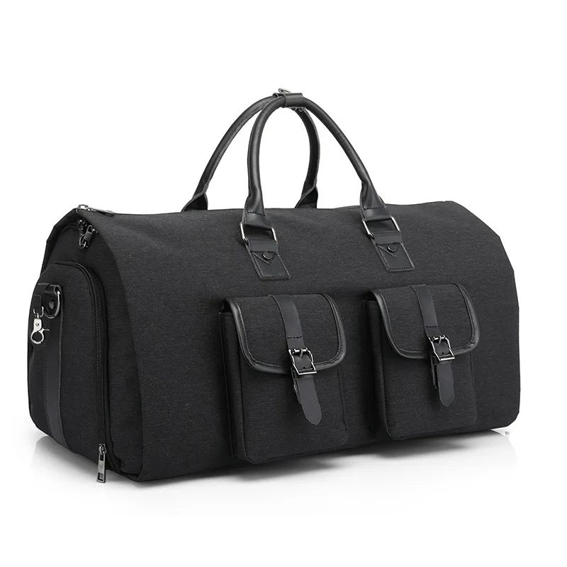 Multifunctional Men Duffle Bag Large Luggage Bags Foldable Waterproof Travel Suit Storage Bag with Shoes Pouch bag organizer