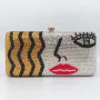Beauty Face Bags Crystal Evening Clutch Little Diamond Wedding Bag Luxury Rhinestone Women Formal Bags Handbags Bridal Clutches