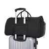Multifunctional Men Duffle Bag Large Luggage Bags Foldable Waterproof Travel Suit Storage Bag with Shoes Pouch bag organizer
