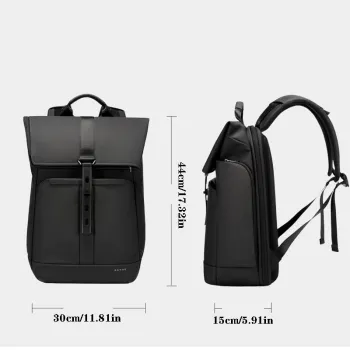 New Backpack Men's Backpack Casual Men's Business Large Capacity Commuting Travel Bag Laptop Bag