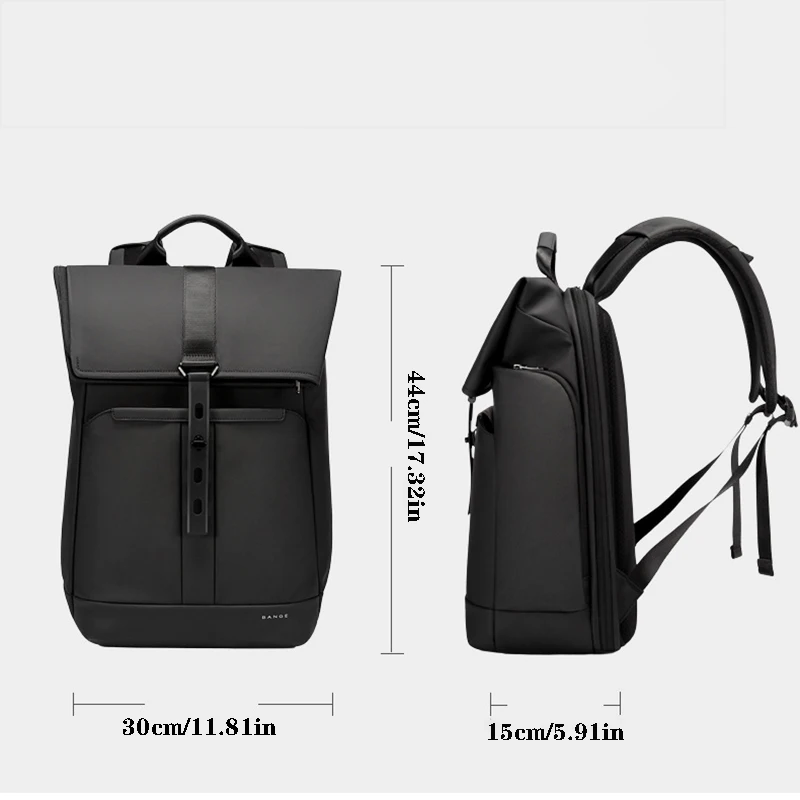 New Backpack Men's Backpack Casual Men's Business Large Capacity Commuting Travel Bag Laptop Bag