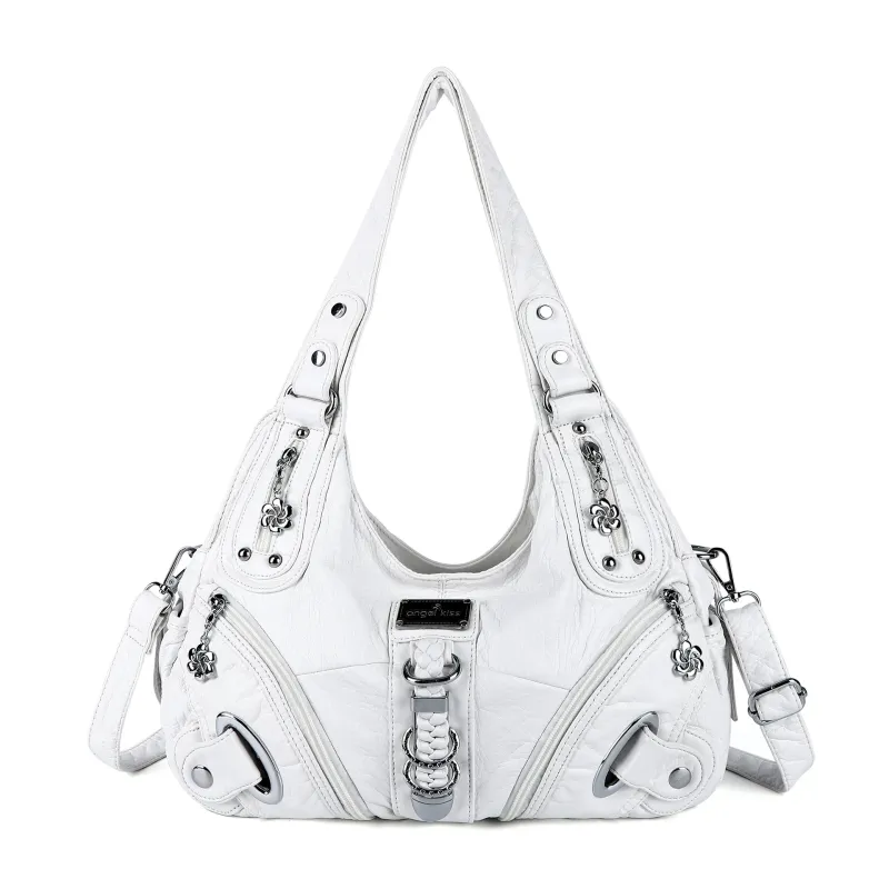 Vintage Women Handbags Fashion Shoulder Bag Large Tote Top-handle Shopping Pack Multifunctional Satchel Lady Hobos Purse