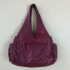 Vintage Bag Women Wine Handbags Satchel Top-handle Handbag PU Shoulder Bag Fashion Dumpling Pack Multi-pockets Shoulder Bags