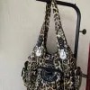Vintage Women Fashion Handbags Large Shoulder Bags PU Leopard Handbag Satchel Big-capacity Shoulder Bag Phane Purse bolsa