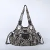 Vintage Women Fashion Handbags Large Shoulder Bags PU Leopard Handbag Satchel Big-capacity Shoulder Bag Phane Purse bolsa