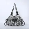 Vintage Women Fashion Handbags Large Shoulder Bags PU Leopard Handbag Satchel Big-capacity Shoulder Bag Phane Purse bolsa
