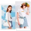 Angel kiss Handbag Fashion Women Bags PU Leather Shoulder Bags Female Satchel Big-capacity Shoulder Purse Bag bolsa feminina
