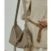 Burminsa Cowhide Genuine Leather Soft Hobo Shoulder Bags For Women 2026 Luxury Designer Crossbody Shopper Work Ladies Handbags