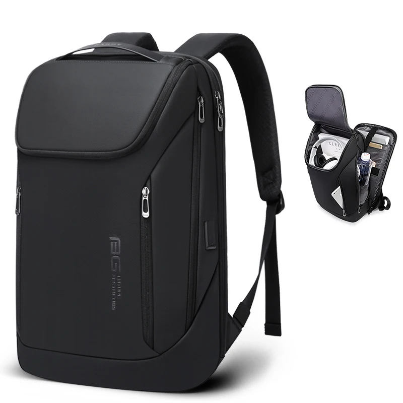 New Men's Business Backpack Large Capacity Travel Computer Bag Korean Style Double Shoulder Bag for Travel And Work