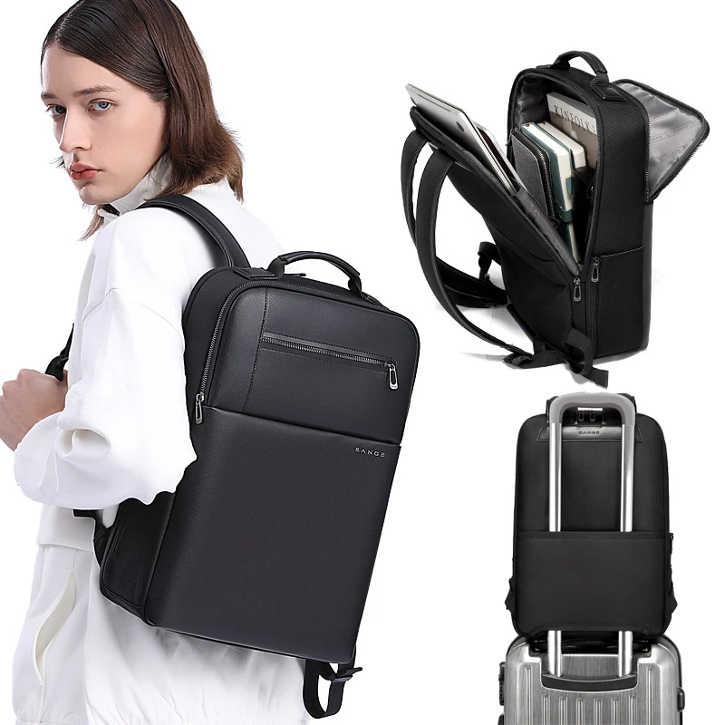 New Backpack Men's Business Commuting Waterproof Laptop Backpack Gift Manufacturer Men's Bag