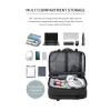 Backpack men's large-capacity business trip short-distance travel bag casual expandable multi-functional computer backpack