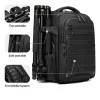 1 DSLR photography bag, multi-functional drone bag, large size with TSA lock, dry wet separation, 17 inch laptop integrated bac