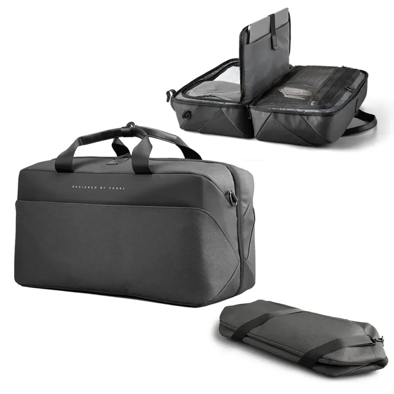 Men's Fitness Bag Outdoor Casual Business Handbag Waterproof and Wear-Resistant Large Travel Duffle Business Shoulder Bag