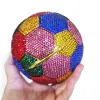 Women's Full Crystal Rhinestone Evening Clutch Purse Bridal Ball Minaudiere Sparkling Gemstone Female Clutches Party Dinner Bag