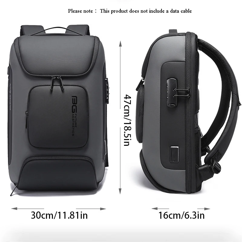 New backpack men's backpack men's large capacity business laptop backpack outdoor travel backpack