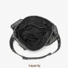 Venn Angel Handbag Soft Leather Shoulder Bag for Women Large Casual Shoulder Bag with Small Bag Vintage Belt Buckle Handbag