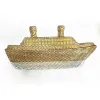 WHTUOHENG Boat Gold Diamond Wedding Bridal Crystal Evening Bags Women Party Dinner Clutch Purse Minaudiere Bag Rhinestone Purses
