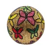 Butterfly Hot Air Balloon Diamond Wedding Party Purses Crystal Evening Bag Clutch Women Rhinestone Purses Lady Handbags Female