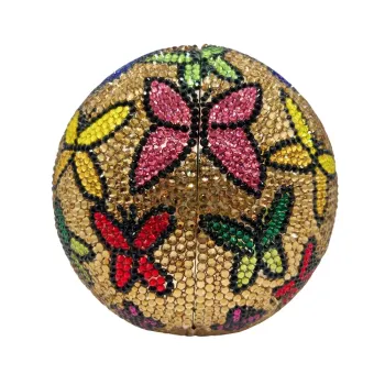 Butterfly Hot Air Balloon Diamond Wedding Party Purses Crystal Evening Bag Clutch Women Rhinestone Purses Lady Handbags Female
