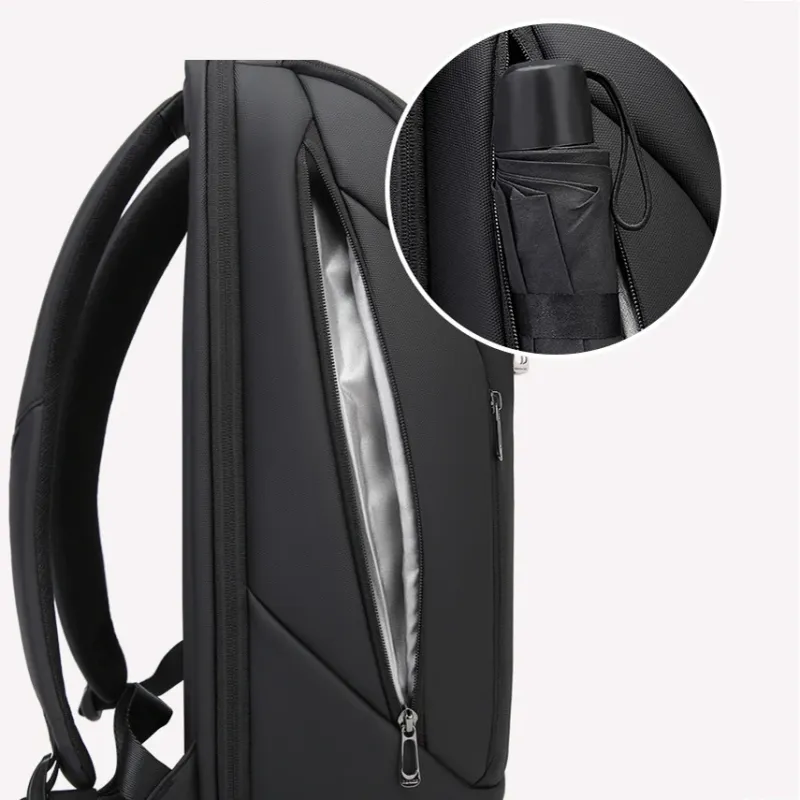 New Men's Business Backpack Large Capacity Travel Computer Bag Korean Style Double Shoulder Bag for Travel And Work