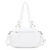 Vintage Bag Women Vintage Handbags Satchel Top-handle Handbag PU Shoulder Bag Dumpling Pack Multi-pockets Shoulder Bags