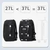 Business travel high-value computer bag shoulders 17-inch short-distance expansion large capacity anti-theft travel backpack men