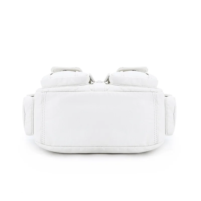 Vintage Bag Women Vintage Handbags Satchel Top-handle Handbag PU Shoulder Bag Dumpling Pack Multi-pockets Shoulder Bags