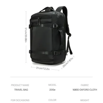Men Travel Backpack vacuum compression 40L Laptop Backpack Business Large Capacity school Backpack Expanded Hiking backpack