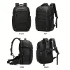 1 DSLR photography bag, multi-functional drone bag, large size with TSA lock, dry wet separation, 17 inch laptop integrated bac