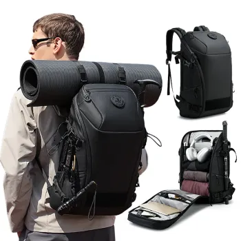 Outdoor multifunctional hiking backpack cycling travel backpack large capacity wear-resistant business trip sports backpack
