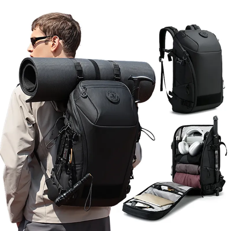 Outdoor multifunctional hiking backpack cycling travel backpack large capacity wear-resistant business trip sports backpack