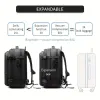Men's Business Large Capacity Travel Backpack, Vacuum Compressed 17 inch Laptop Backpack, Halloween Christmas Gift, Thanksgiving