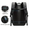 Men's Business Large Capacity Travel Backpack, Vacuum Compressed 17 inch Laptop Backpack, Halloween Christmas Gift, Thanksgiving