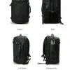 Men Travel Backpack vacuum compression 40L Laptop Backpack Business Large Capacity school Backpack Expanded Hiking backpack
