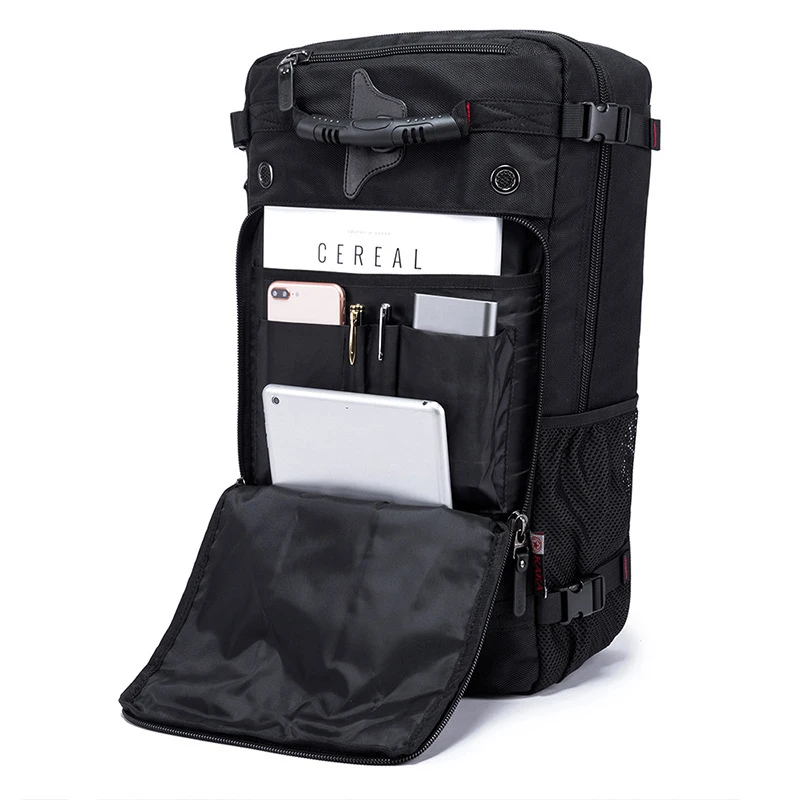 New shoulder bag Oxford cloth travel bag men's outdoor backpack large capacity luggage bag multi-functional hiking and mount