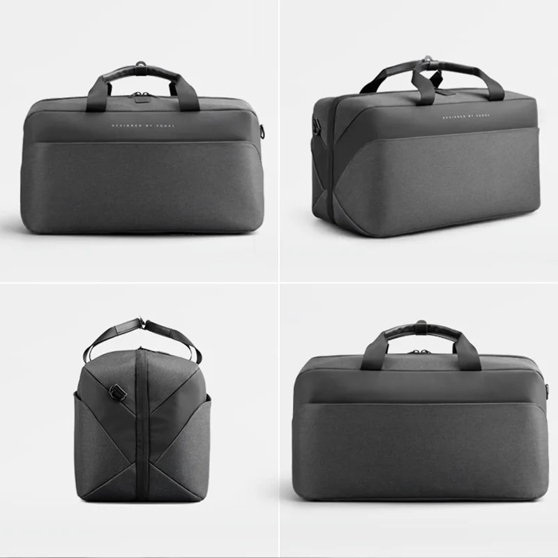 Men's Fitness Bag Outdoor Casual Business Handbag Waterproof and Wear-Resistant Large Travel Duffle Business Shoulder Bag