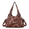 Angel kiss Handbag Fashion Women Bags PU Leather Shoulder Bags Female Satchel Big-capacity Shoulder Purse Bag bolsa feminina