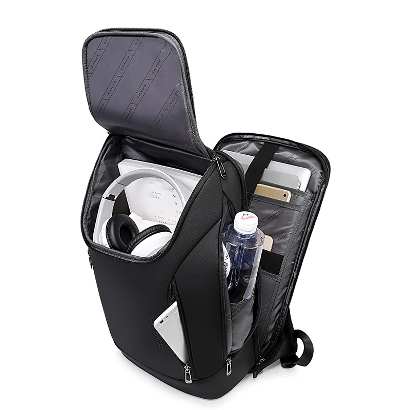 New Men's Business Backpack Large Capacity Travel Computer Bag Korean Style Double Shoulder Bag for Travel And Work