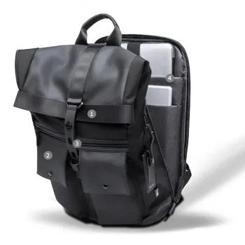 Backpack for men's high-end business commuting backpack travel large capacity backpack student school bag