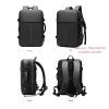 Backpack men's large-capacity business trip short-distance travel bag casual expandable multi-functional computer backpack