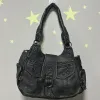 Vintage Women Handbags PU Shoulder Bag Satchel Top-handle Shoulder Bag Fashion Dumpling Pack Multi-pockets Shoulder Bags