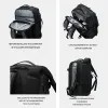 Men Business large-capacity travel backpack multi-functional vacuum compression bag laptop backpack leisure sports bag