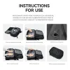 Men business large-capacity travel backpack vacuum compression 17-inch laptop backpack sports bag multi-functional fashion bag