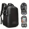 1pc Professional Travel Camera Backpack - Hiking Daypacks with Tripod Bracket, Detachable Anti-theft Passport Lock, Fits 17 In
