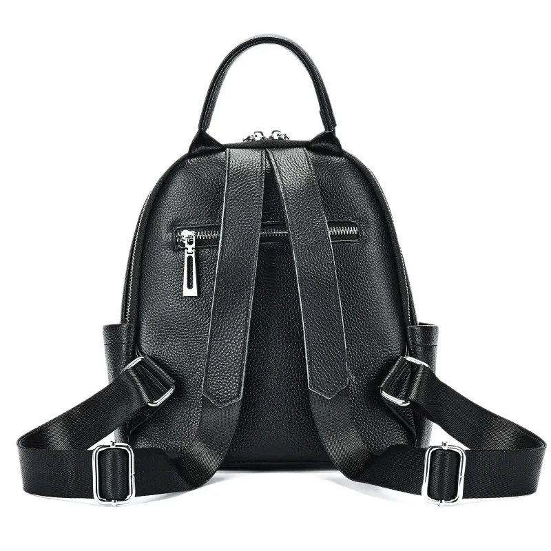 Venn Women's Backpack Genuine Leather Fashion Ladies Shoulder Bag Casual Student School Bag Multifunctional Travel Backpack