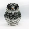 WHTUOHENG Diamond Owl Evening Bag Purse Women's Luxury Crystal Wedding Purse Gold/White Rhinestone Party Prom Handbag Minaudiere